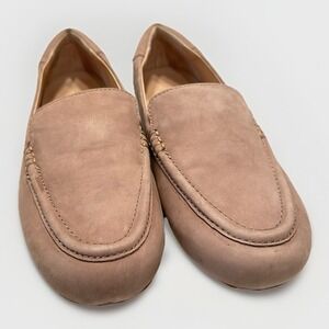 ABEO Harbor Slip On Loafer Women's Sz 9 Meta Tan Suede Leather BioSystem Comfort